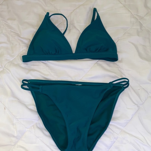 jcpenney Swim Aqua Bikini Poshmark